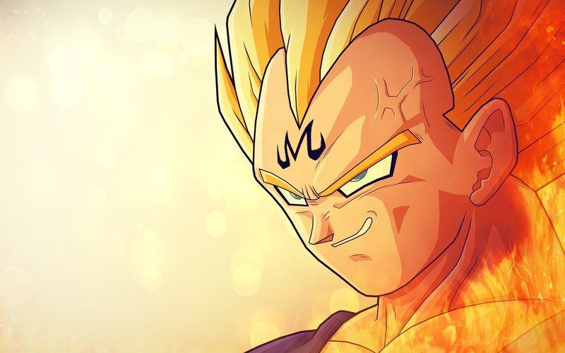 Super Saiyan Vegeta — Orange
