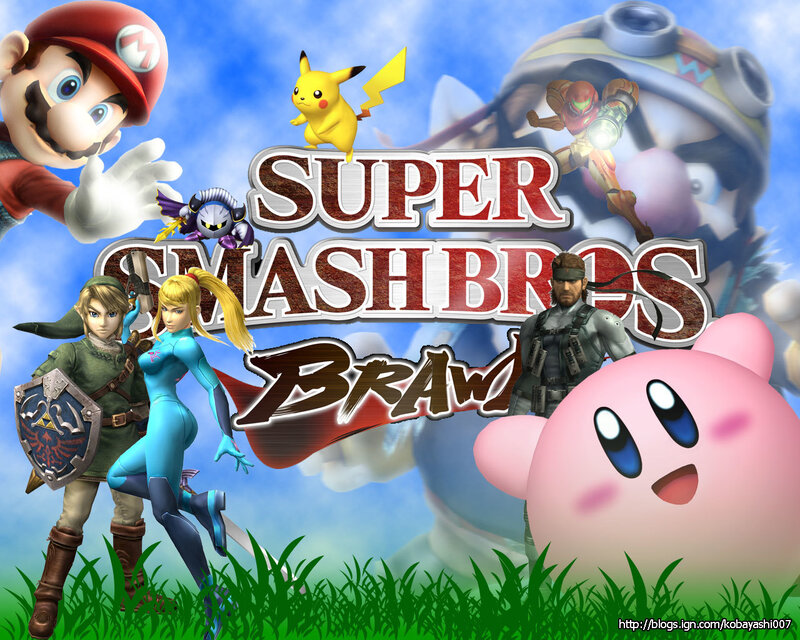 Super Smash Bros Brawl characters