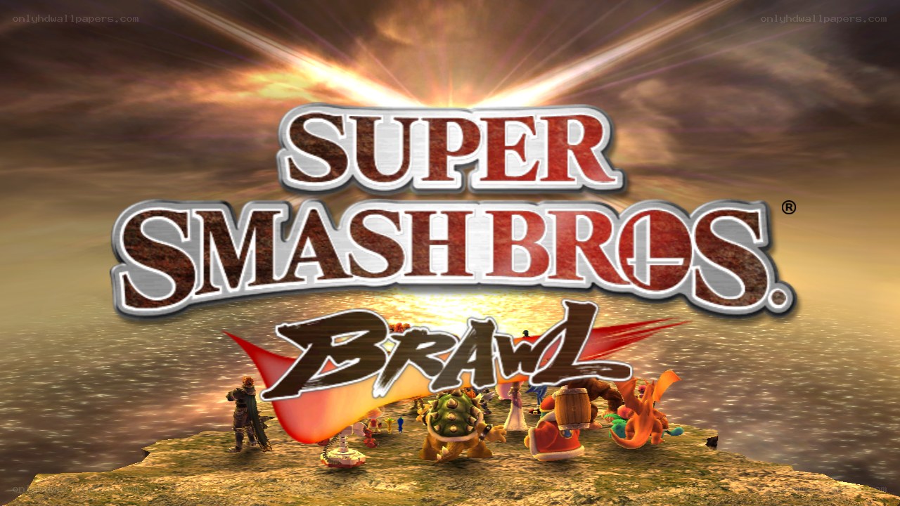 Super Smash Bros. Brawl title screen