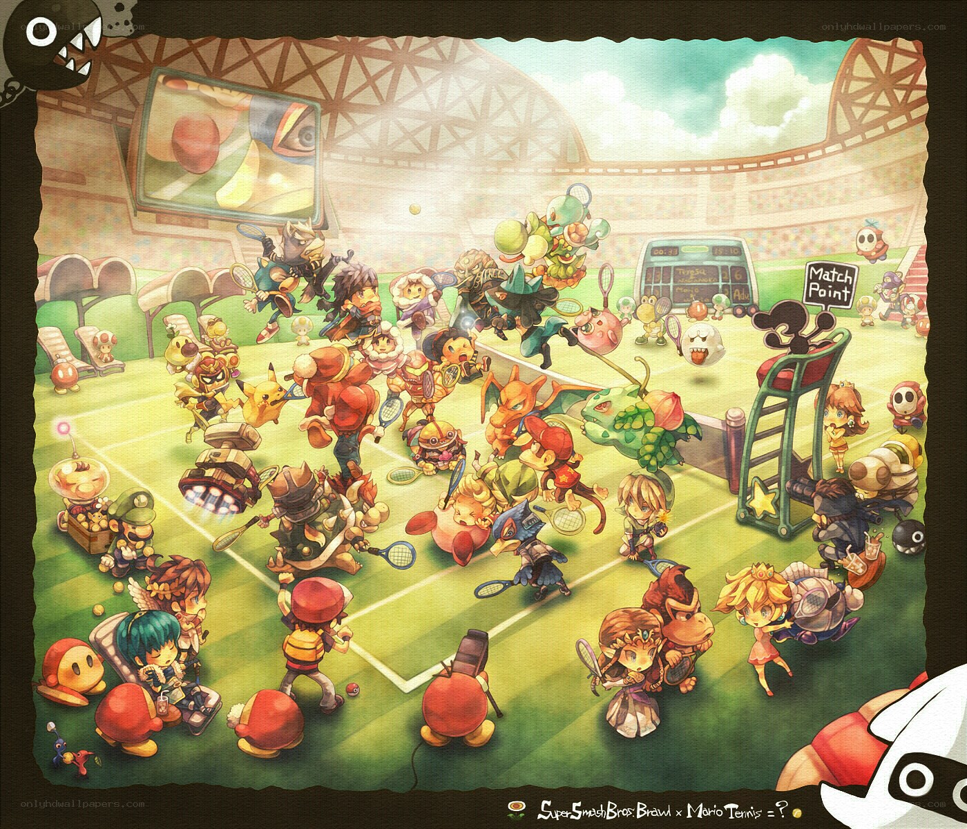Super Smash Bros Tennis