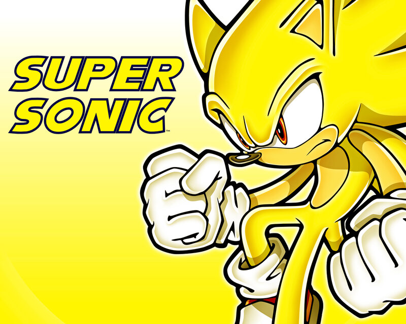 Super Sonic character art