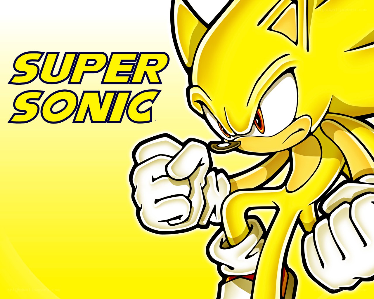 Super Sonic character art