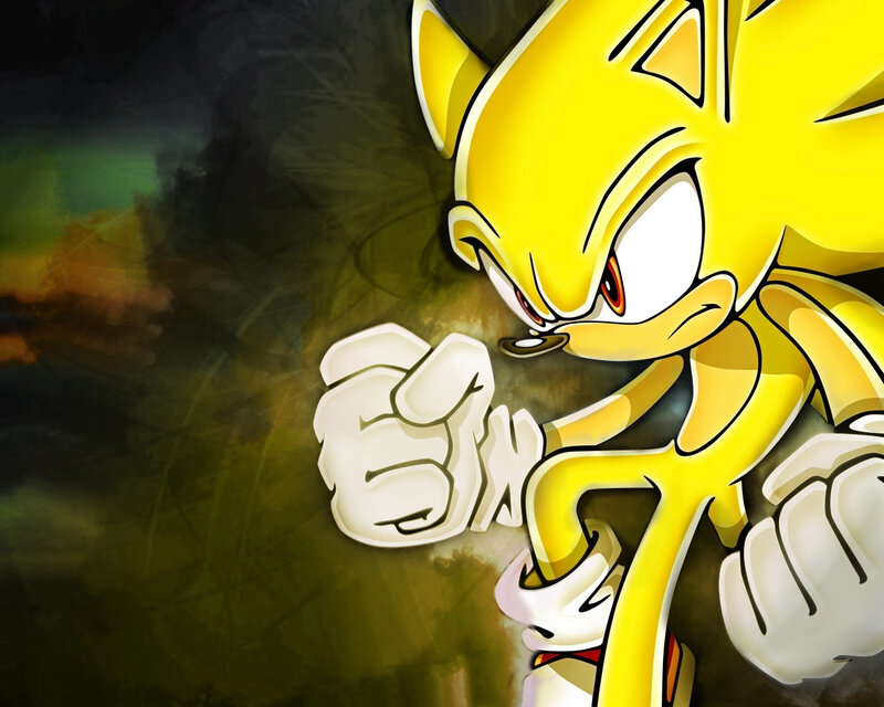 Super Sonic character art