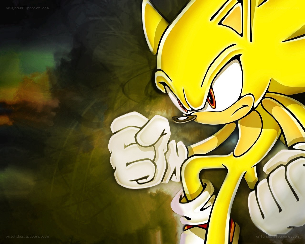Super Sonic character art