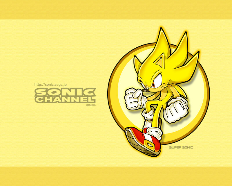Super Sonic Character — Yellow