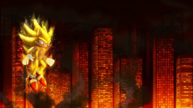 Super Sonic in a city