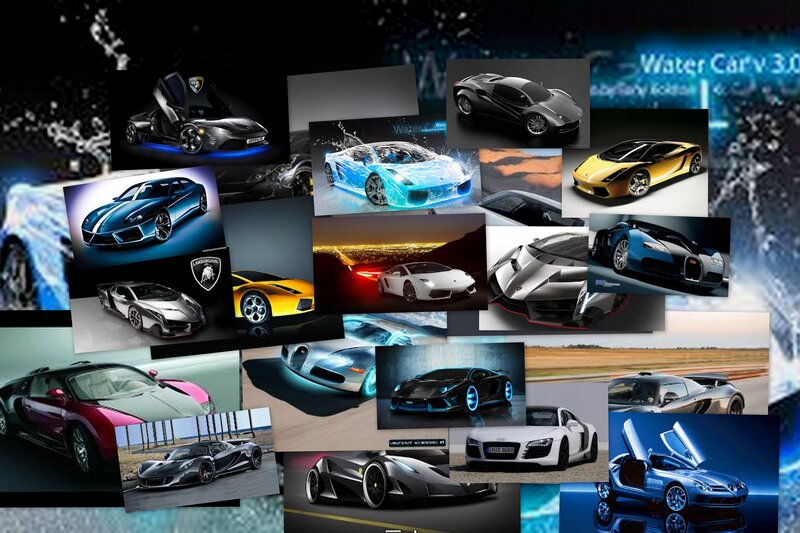 Supercars Collage