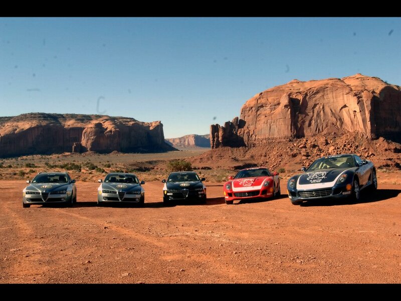 Supercars in the desert