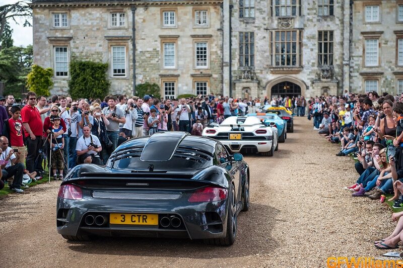 Supercars on Gravel