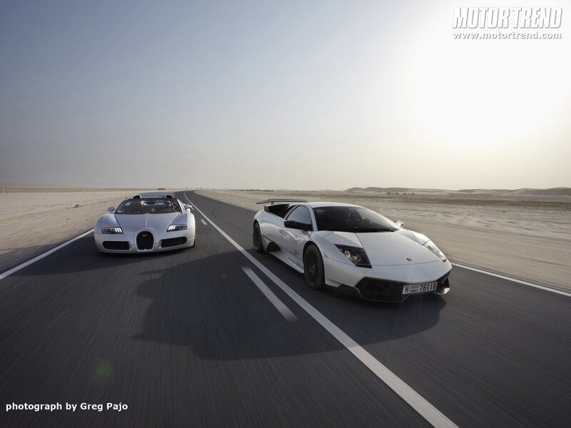 Supercars racing in desert