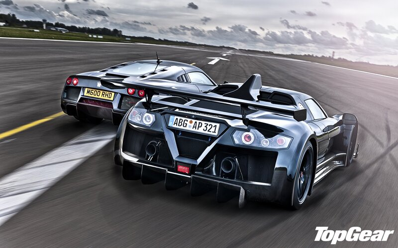 Supercars racing on a track