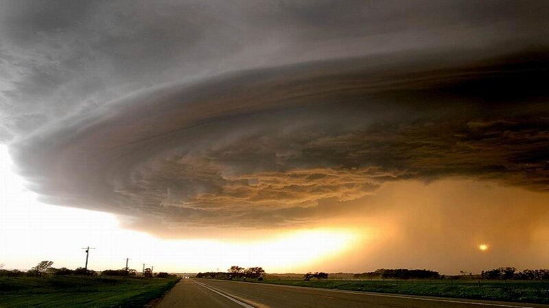 Supercell Storm Cloud