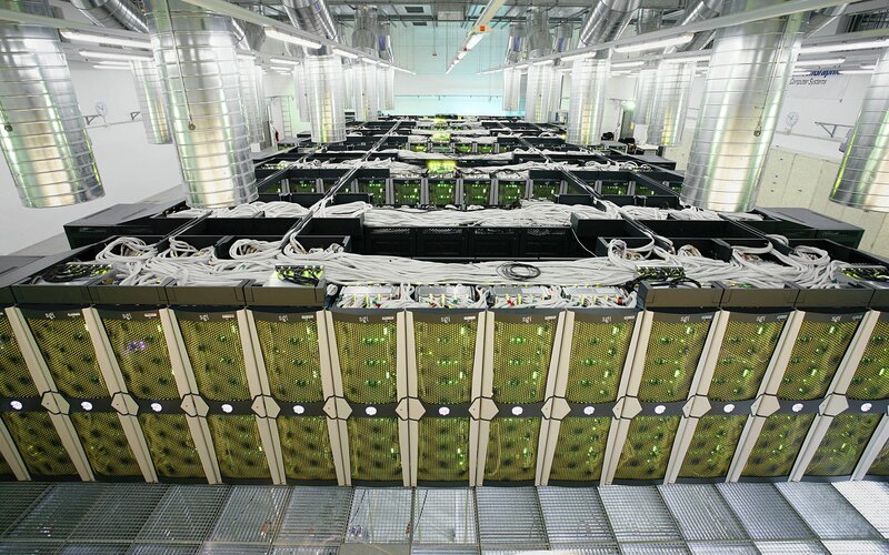Supercomputer Server Racks