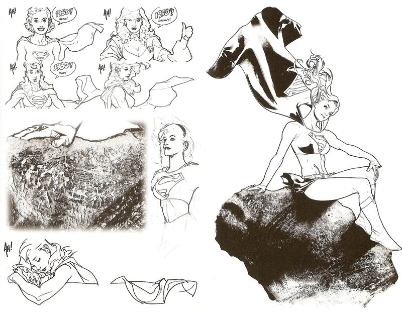 Supergirl concept art