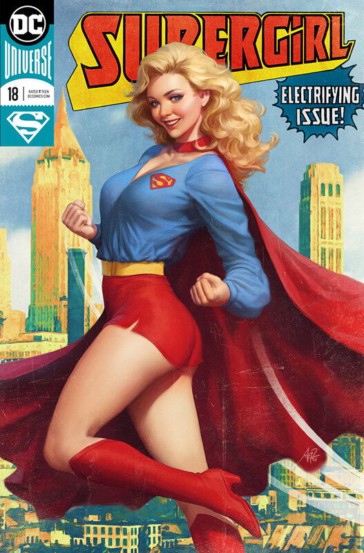 Supergirl in City