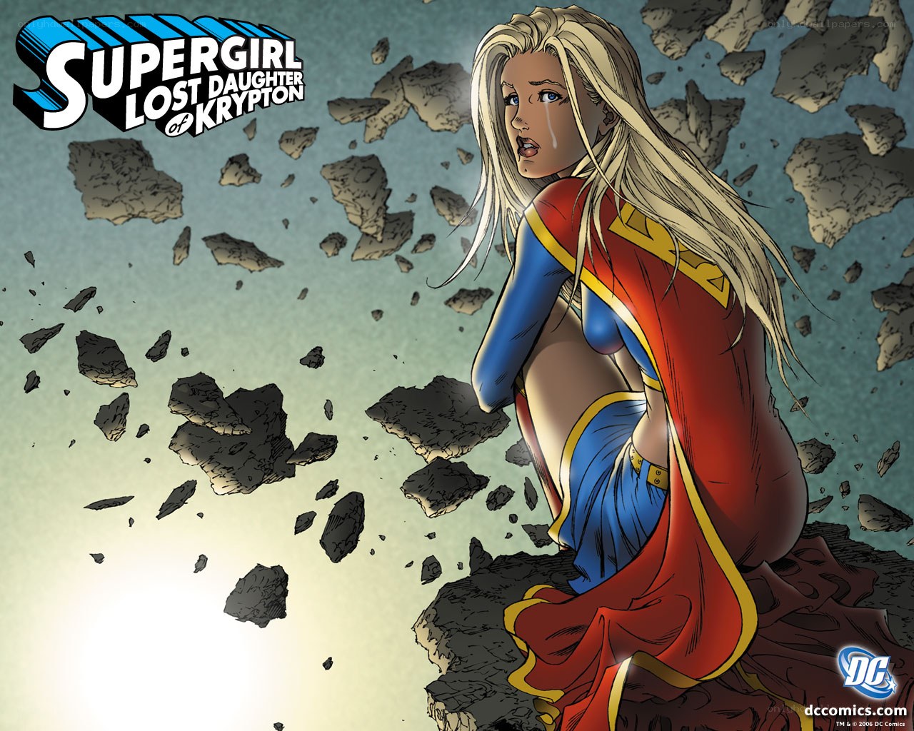 Supergirl in distress