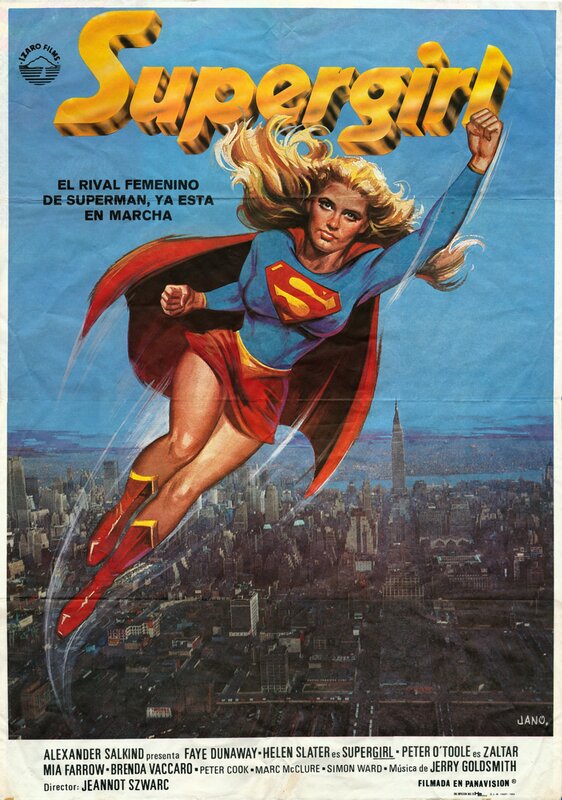Supergirl movie poster
