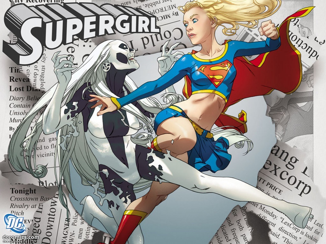 Supergirl vs. White Witch