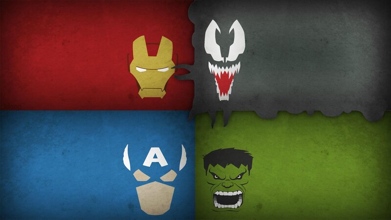 Superhero and Villain Icons