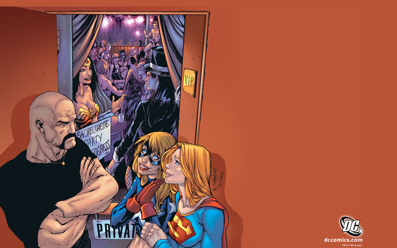 Superhero bachelorette party