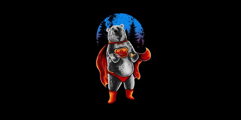 Superhero Bear