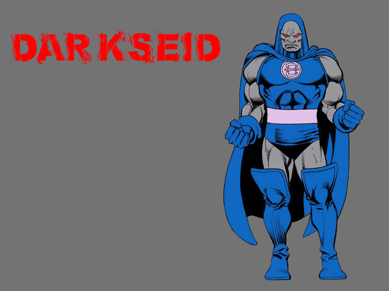 Superhero Character — Blue, Intimidating