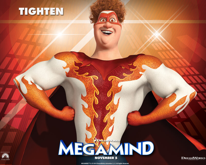 Superhero Character Flexing