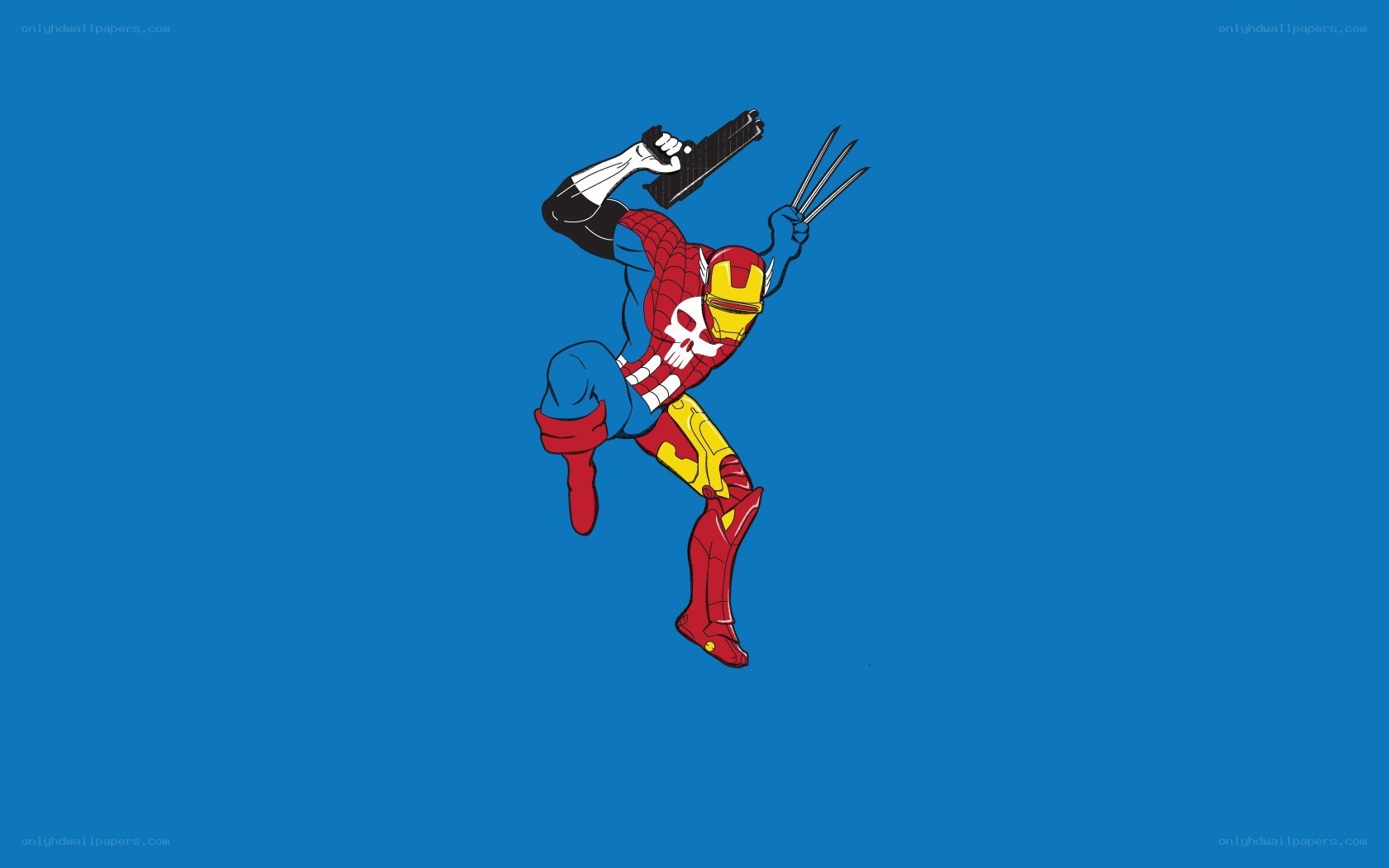 superhero character fusion