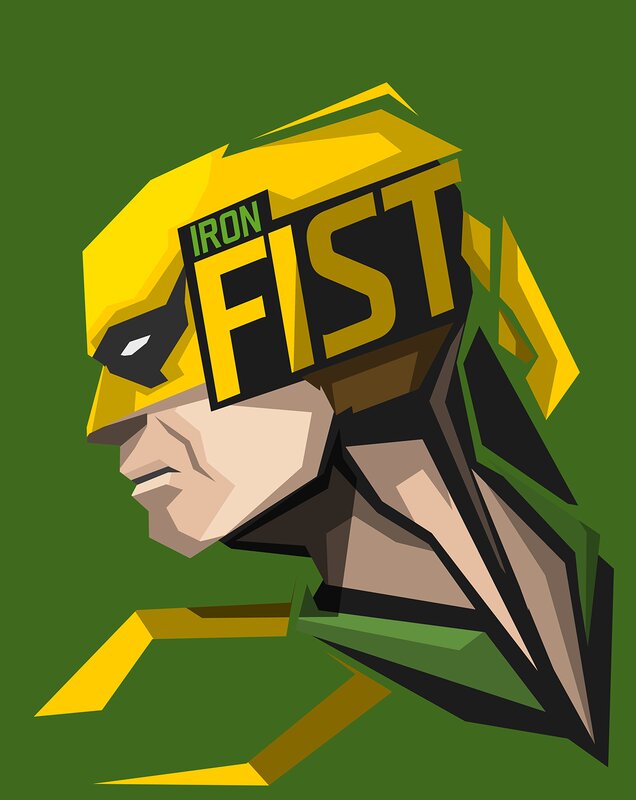 Superhero Character Head