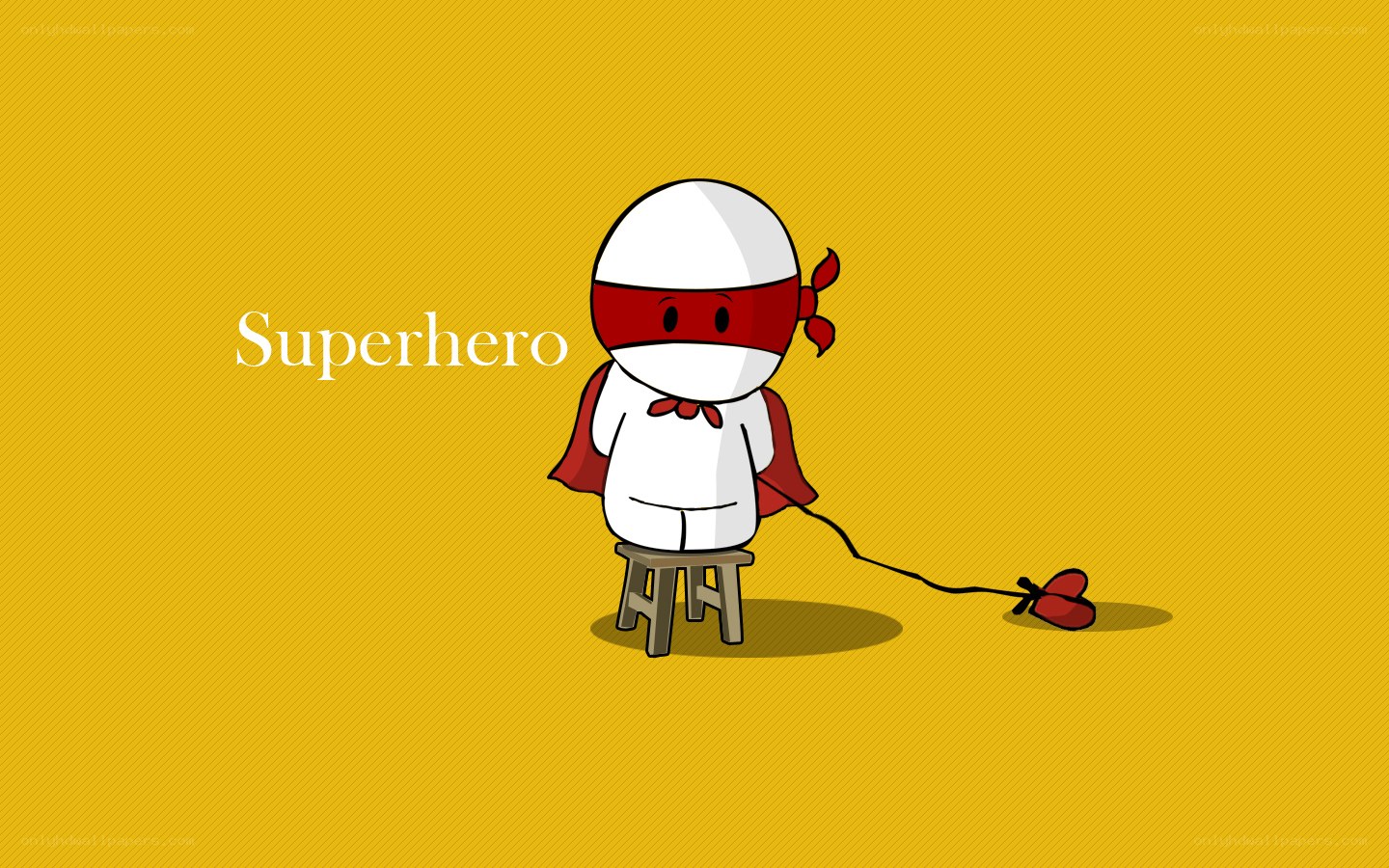 superhero character illustration