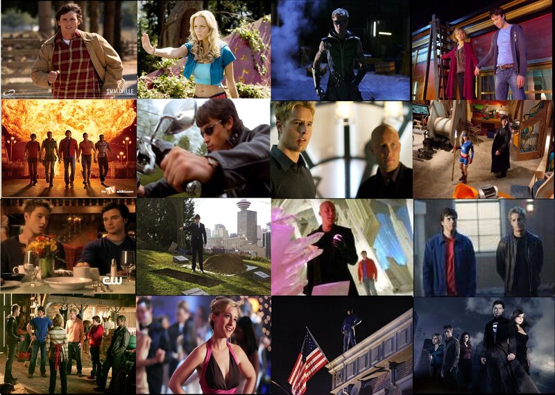 Superhero Characters in Scenes