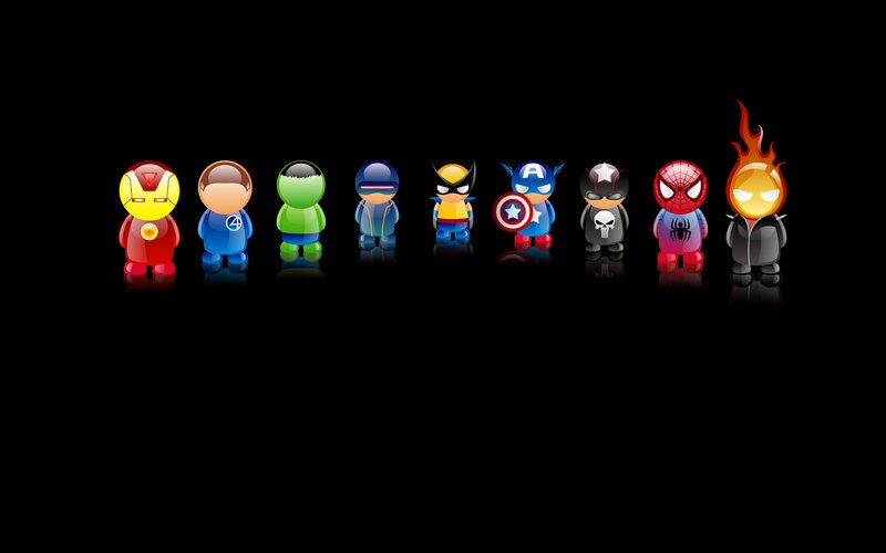 Superhero Figurines