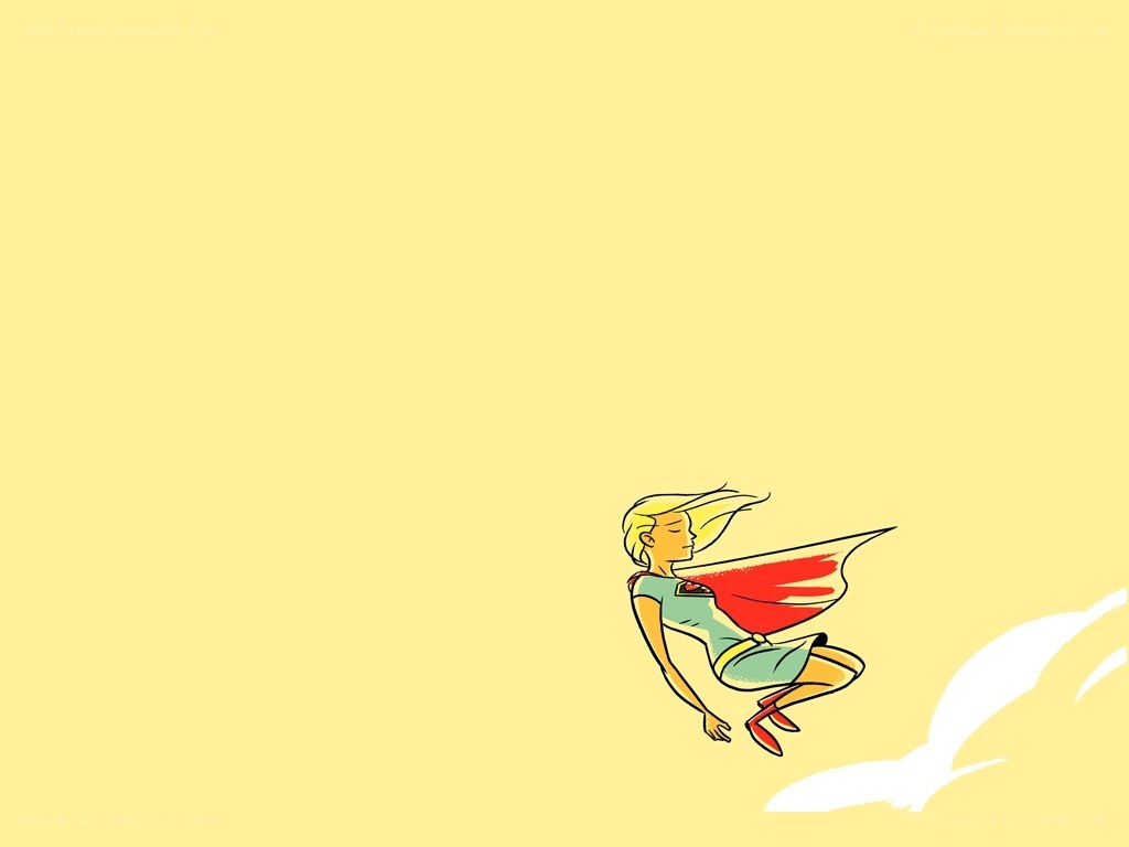 superhero flying through sky