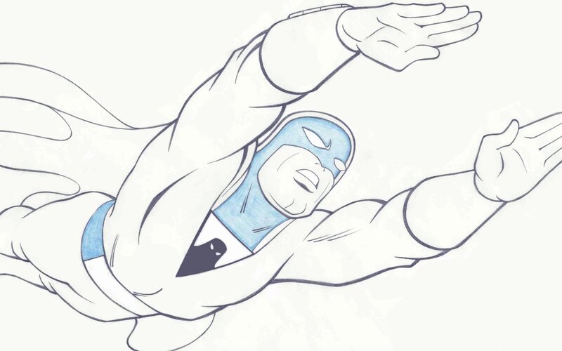 Superhero Flying