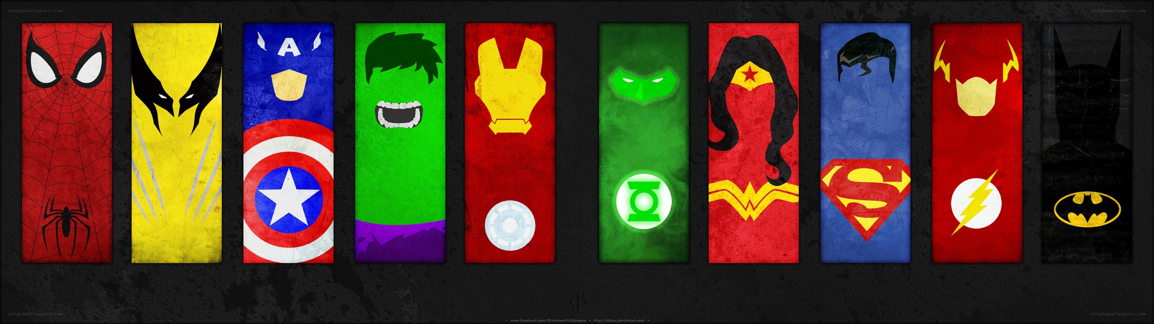 superhero icons collection