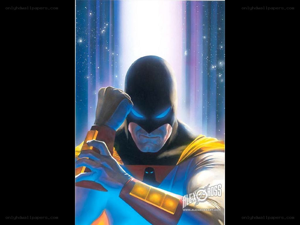 Superhero in a cosmic setting