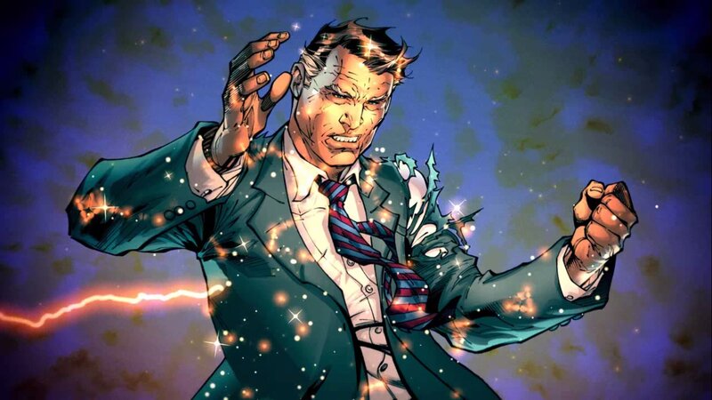 superhero in a suit