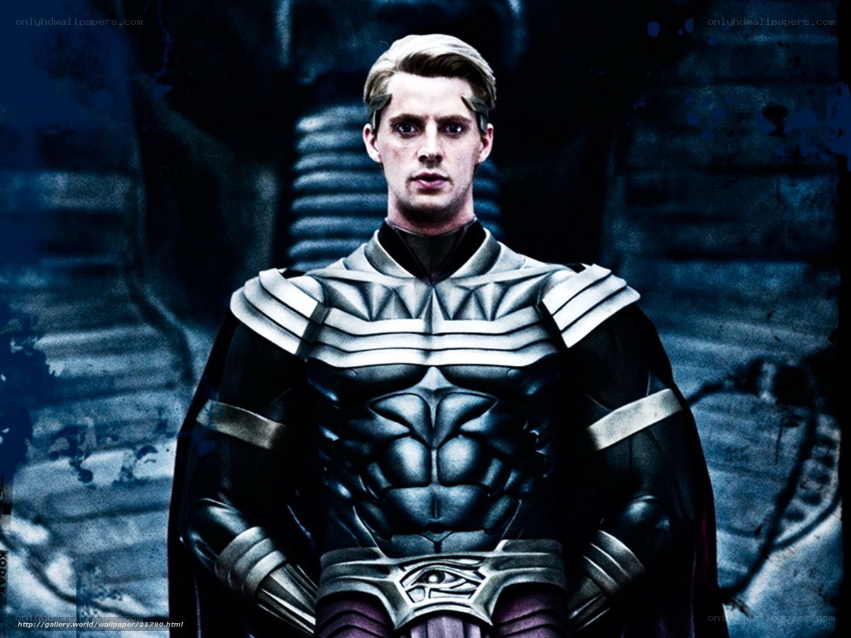 Superhero in armor
