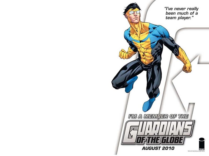 Superhero in Blue and Yellow Suit — Action