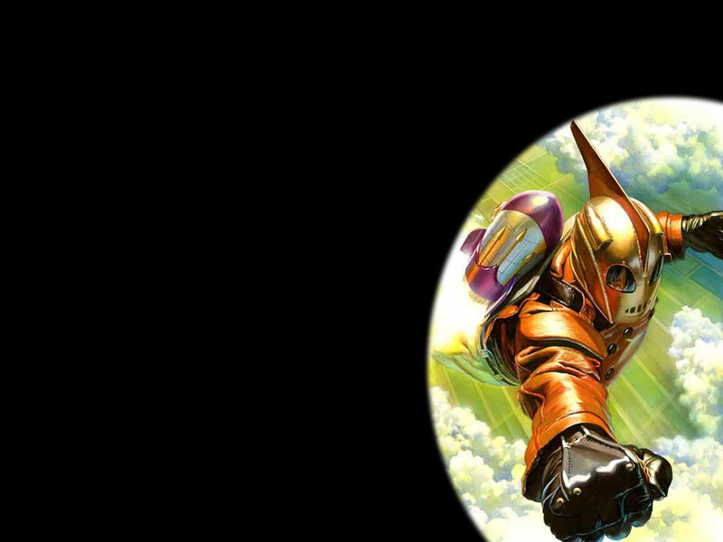 Superhero in Flight — Orange