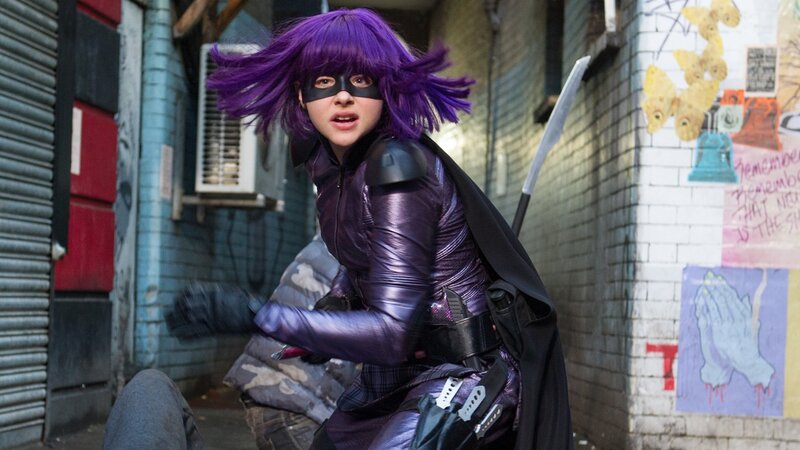superhero in purple costume