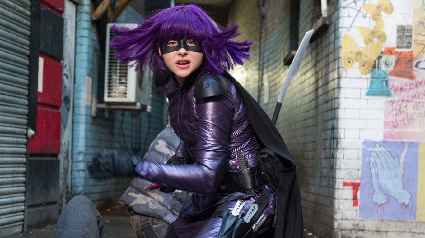 superhero in purple costume