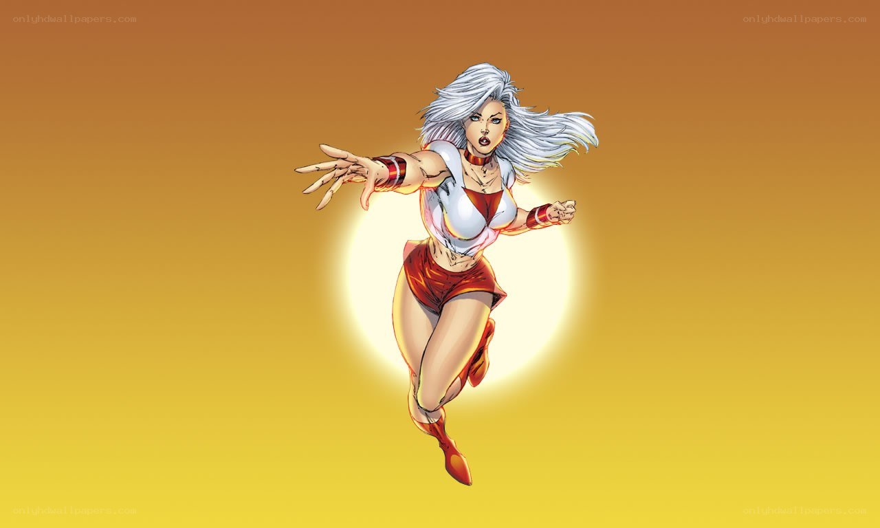 superhero in red and white suit