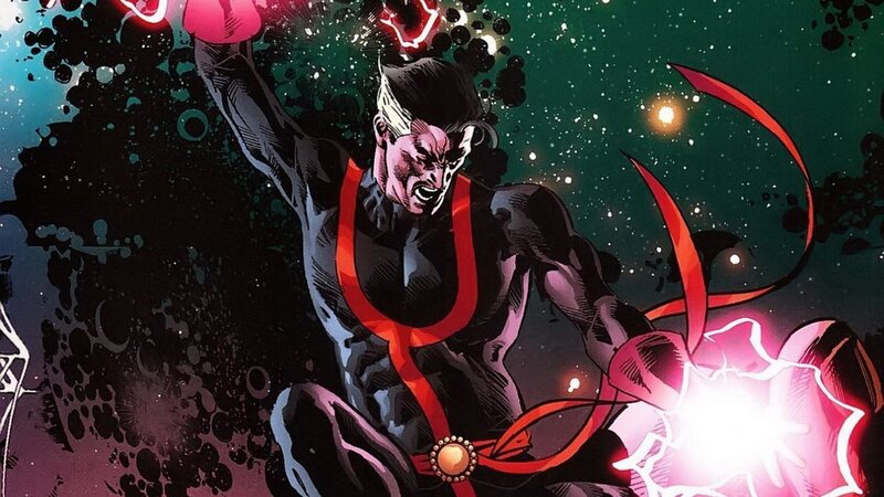 Superhero in Space — Black, Dramatic