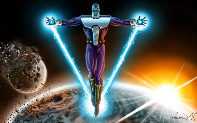 Superhero in Space — Purple