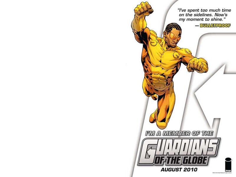 Superhero in Yellow Suit — Determined