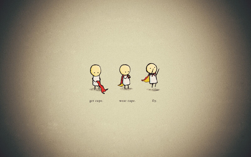 superhero journey in three steps