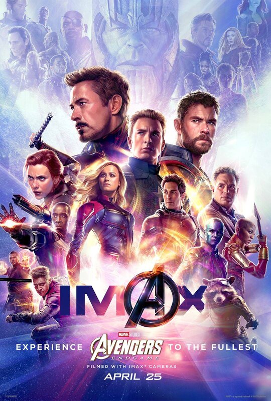 Superhero Movie Poster — Purple