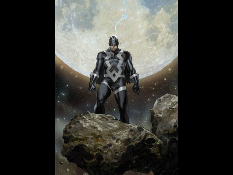 Superhero on Asteroid