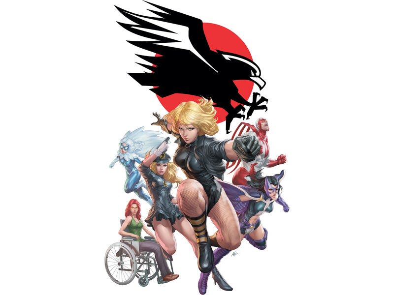 Superhero Team Group